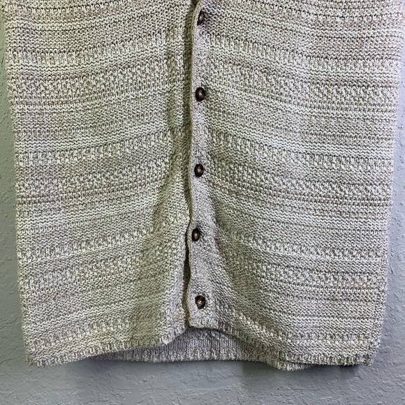 AMERICAN EAGLE Vintage Knit Button Up Preppy Nerdy School Girl Cozy Vest - Picture 6 of 12